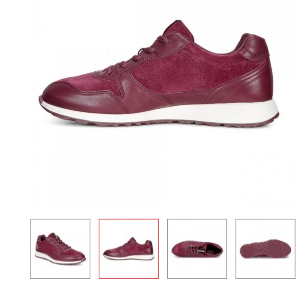ECCO Women's Sneak Tie Lace-Up Trainer sneakers